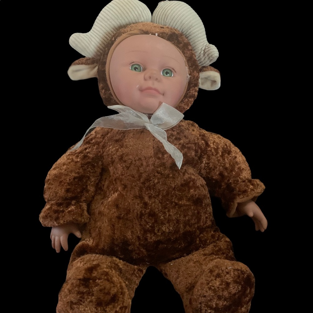Vintage Sugarloaf Kostume Kids Mountain Sheep Goat